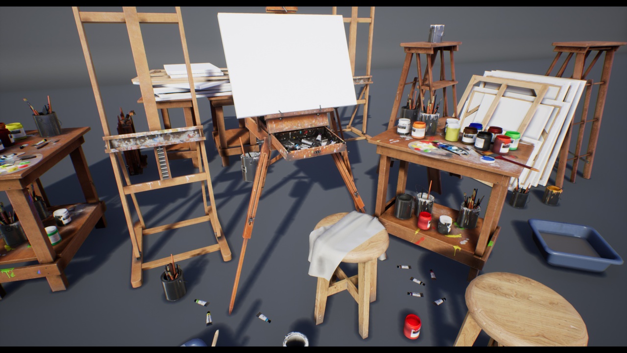 High Quality Painting Art Supplies 제품 등록을 위한 미디어 1개