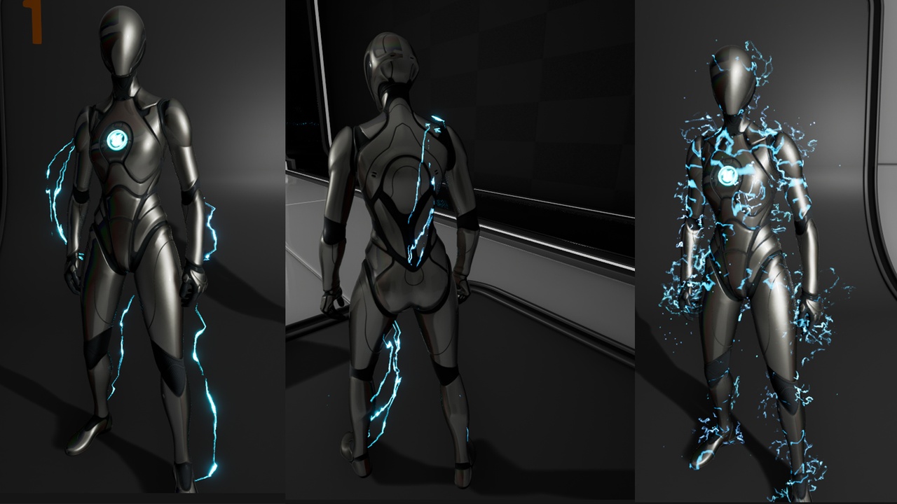 Mídia 1 do anúncio Character Lightnings VFX