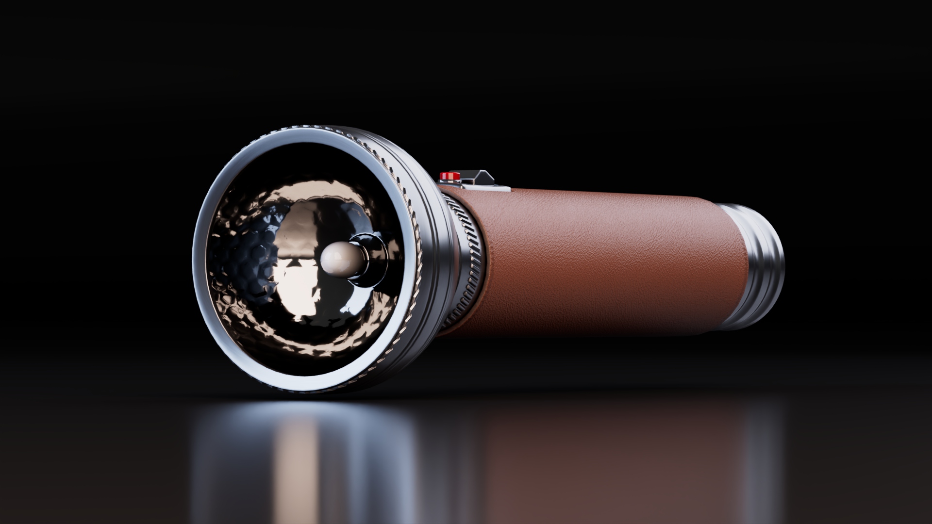 Real Flashlight Design Realistic Vintage Flashlight | Fab