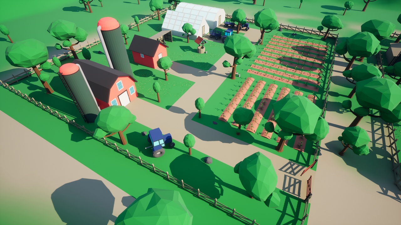 Media 1 for listing Low Poly Farm [Desktop & Mobile]