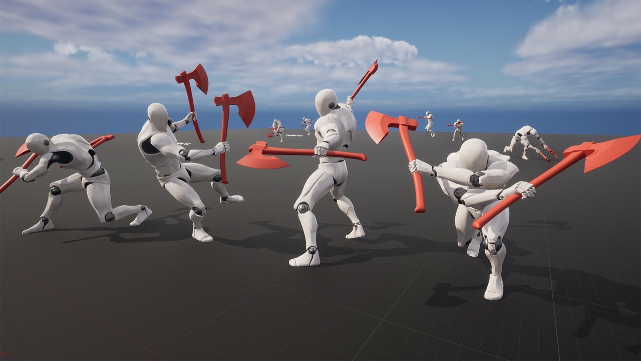 Media 1 for listing Combat Master Combat Anims Bundle