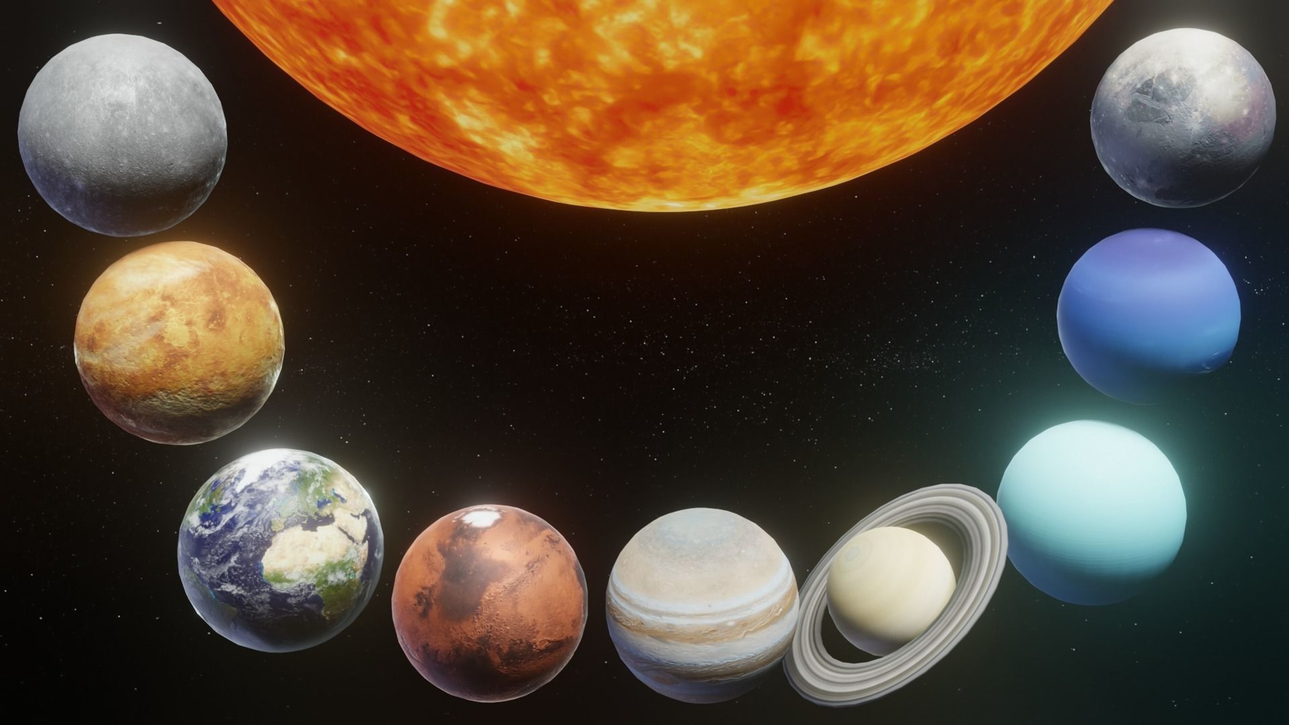 Media 1 for listing Solar System 3D Model