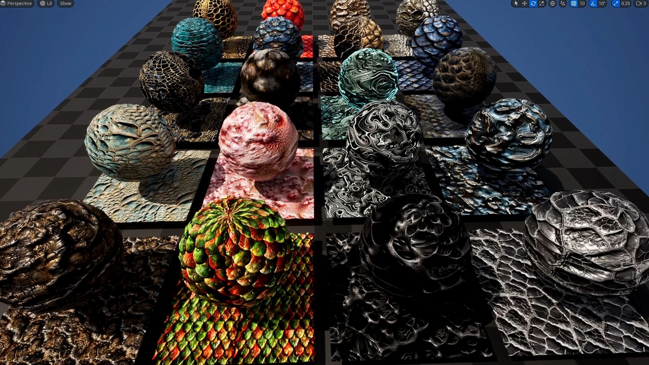 商品 Creature skin material 20 kinds 的媒体 1