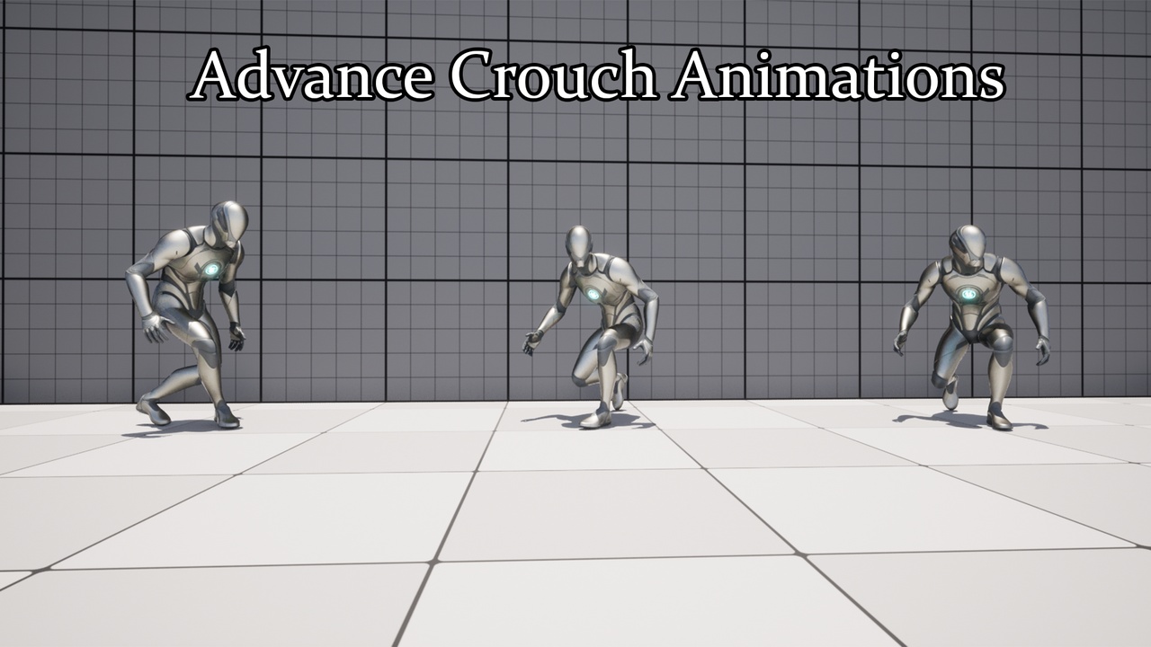 Media 1 for listing Advance Crouch Animation Pack