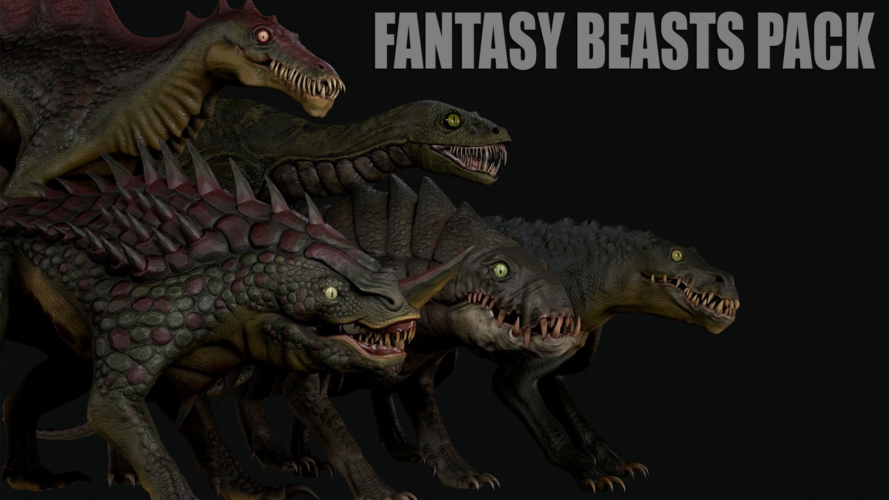 Media 1 for listing Fantasy Beasts Pack
