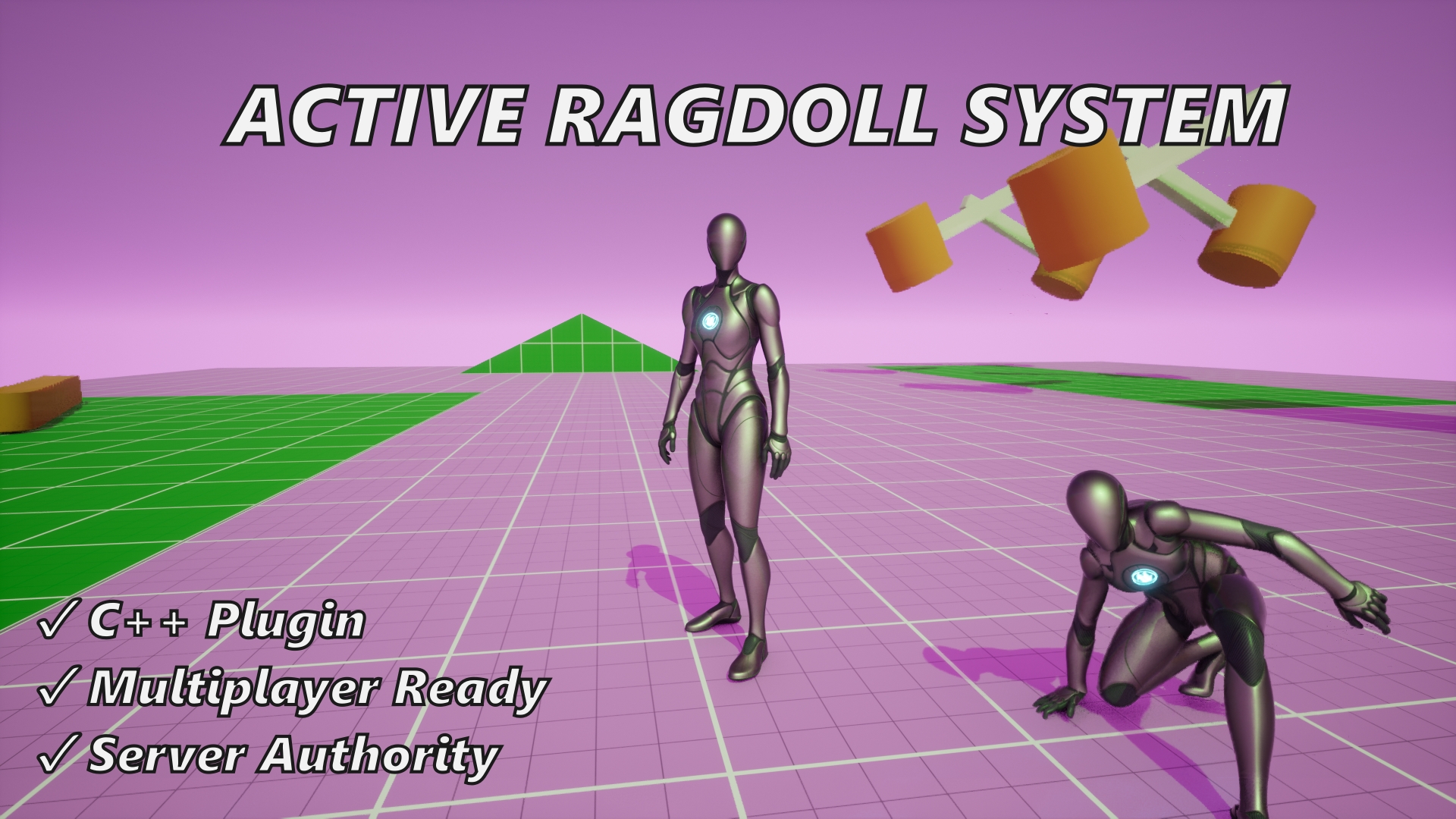 Active Ragdoll System – C++ Multiplayer Ready | Fab