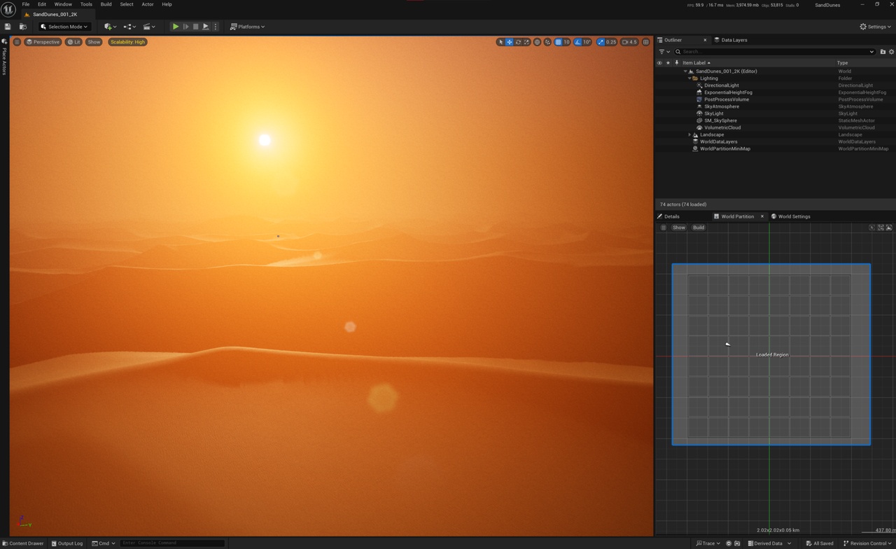 Media 1 for listing Sand Dunes 001 - Basic Landscape Pack