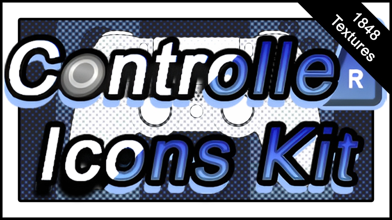 Media 1 for listing Controller Icons Kit