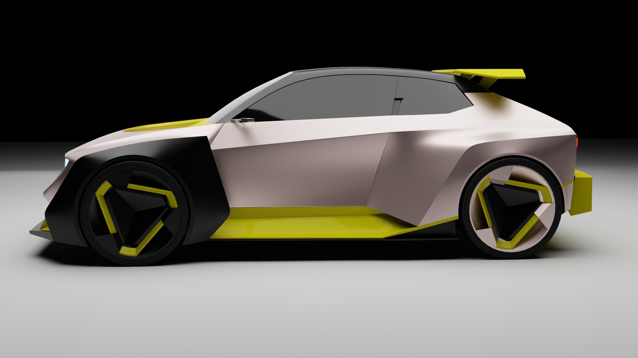 Media 1 for listing Concept Sports Car 3D Model