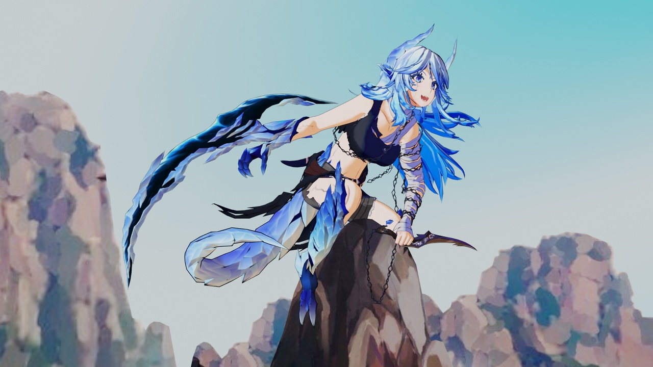 Media 1 for listing [Game Ready] Ziel, The Crystal Chimera. V3