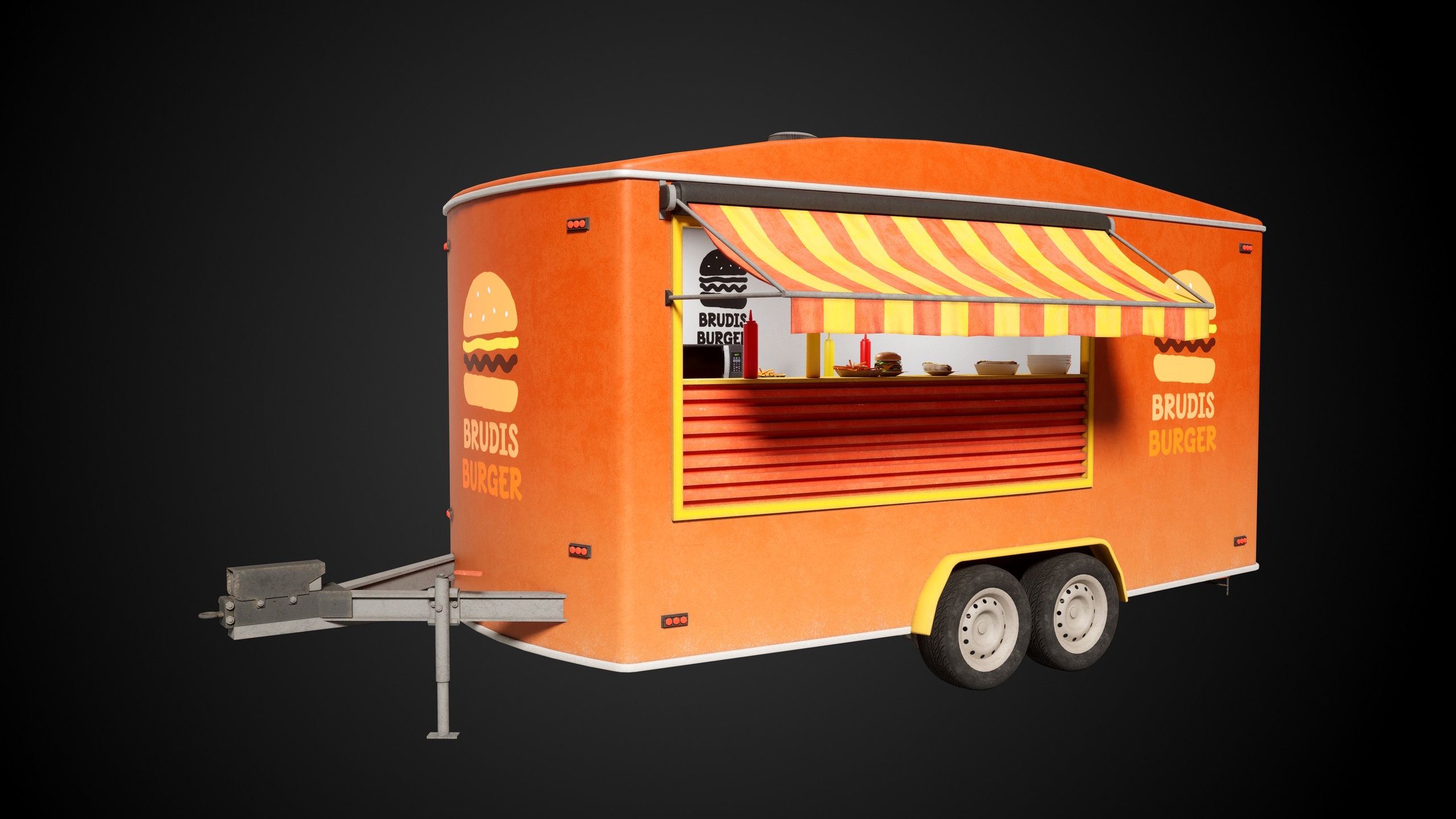 Media 1 for listing Burger Hotdog Food Trailer