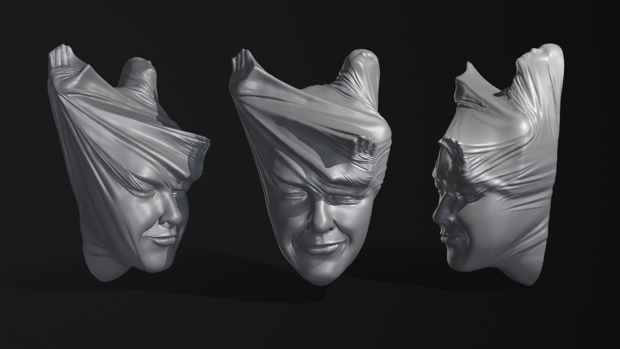 Media 1 for listing Face sculpture