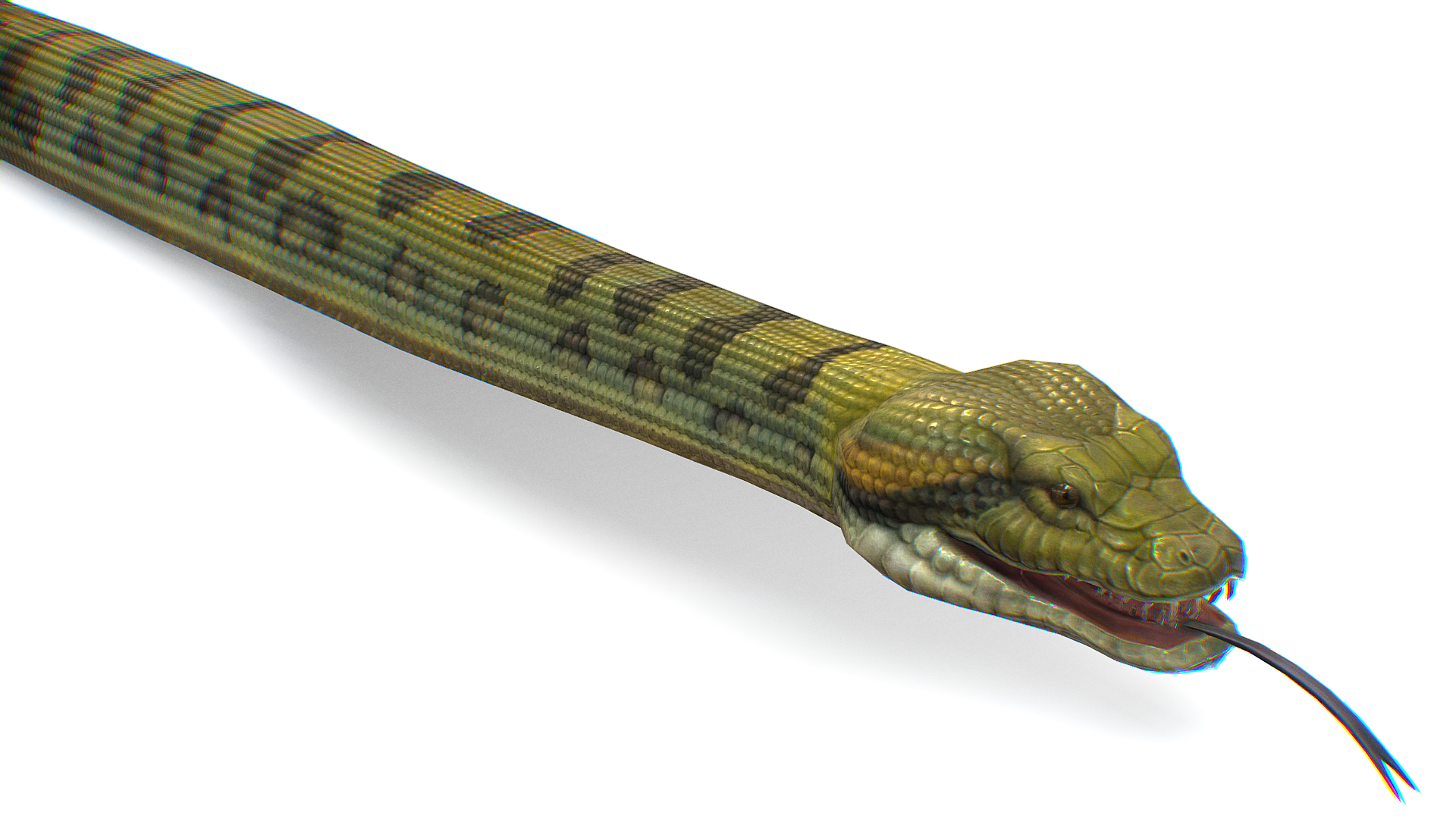 Python Green Anaconda Anaconda Green - Serpent Snack - Python Monster | Fab