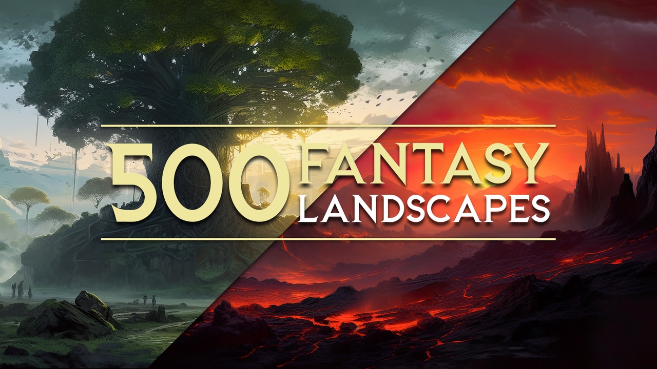Media 1 for listing Fantasy Landscapes Vol. 2