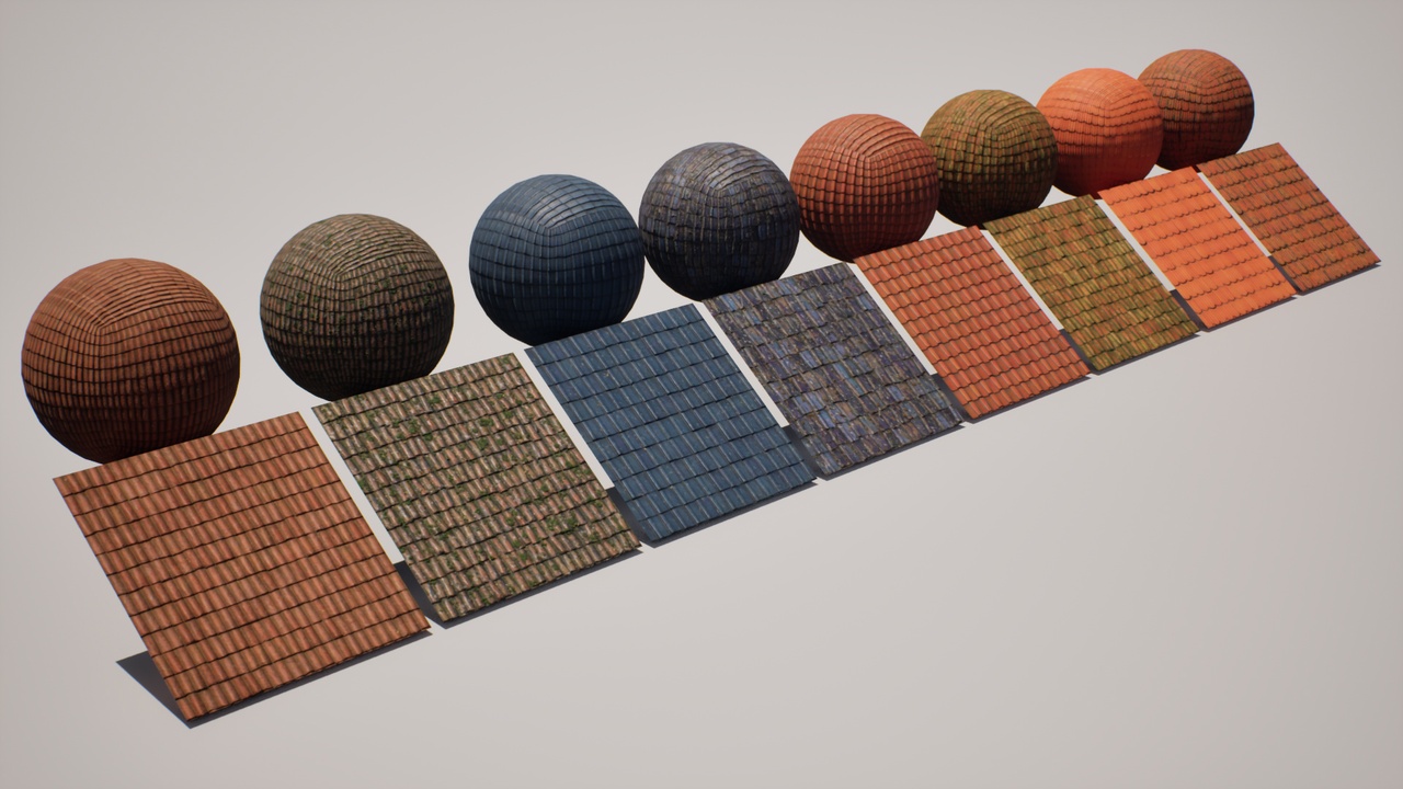 Media 1 for listing Ceramic Roofs Pack