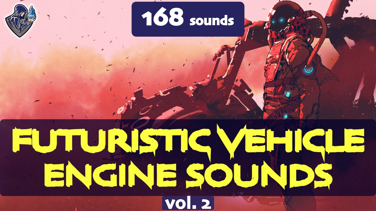 Media 1 for listing Futuristic Vehicle Engine Sounds Vol. 2