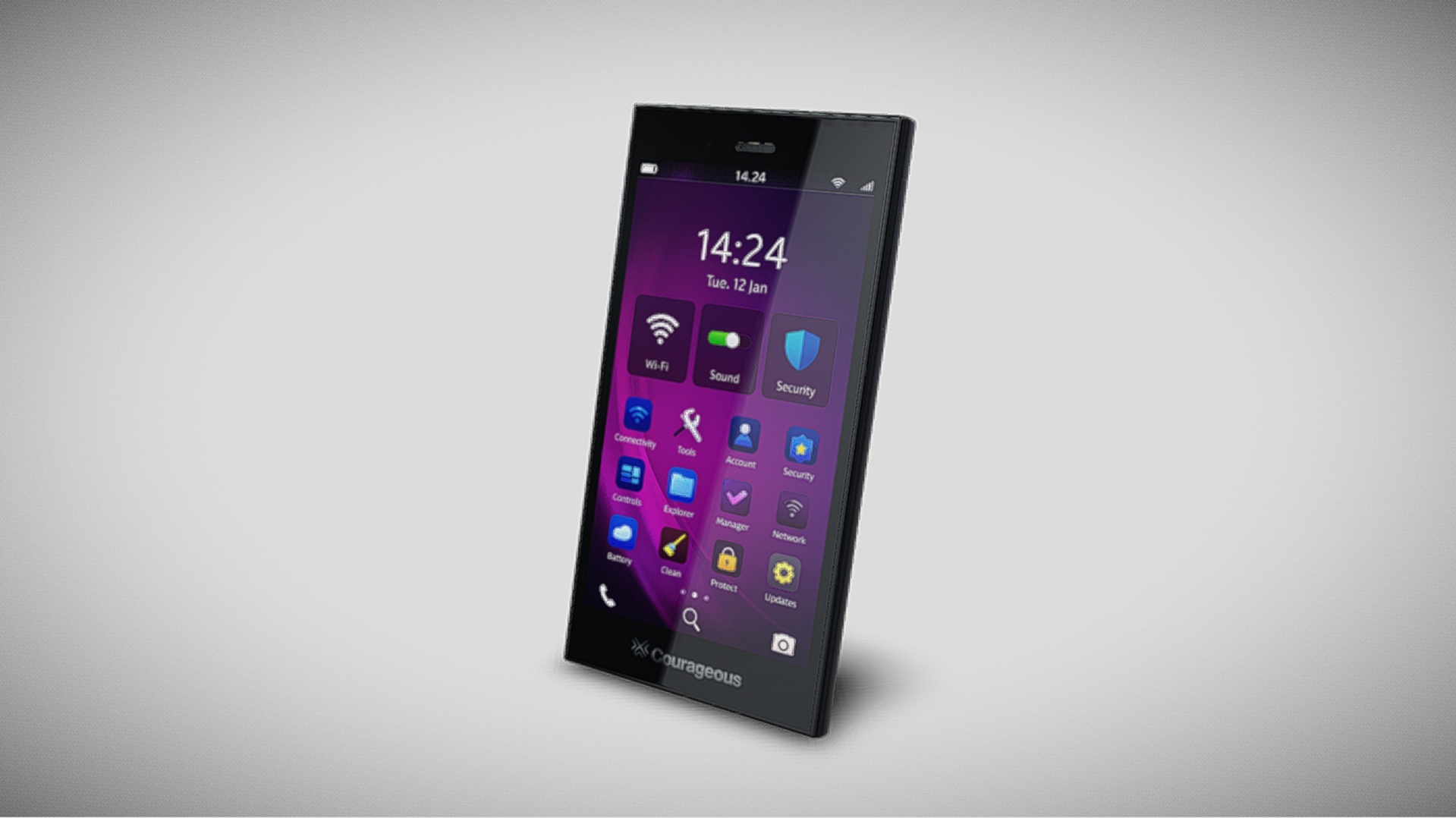 Media 1 for listing Smartphone Courageous 3 Black