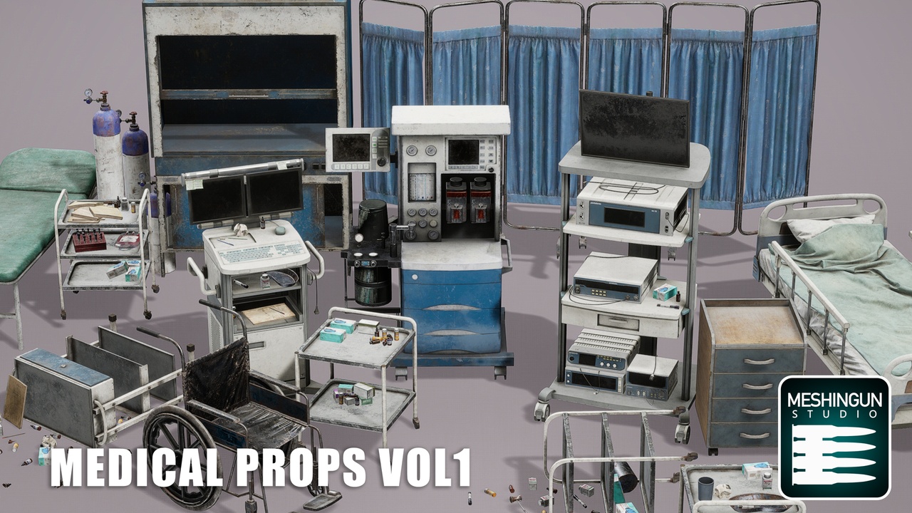 Media 1 for listing Medical Props Vol1