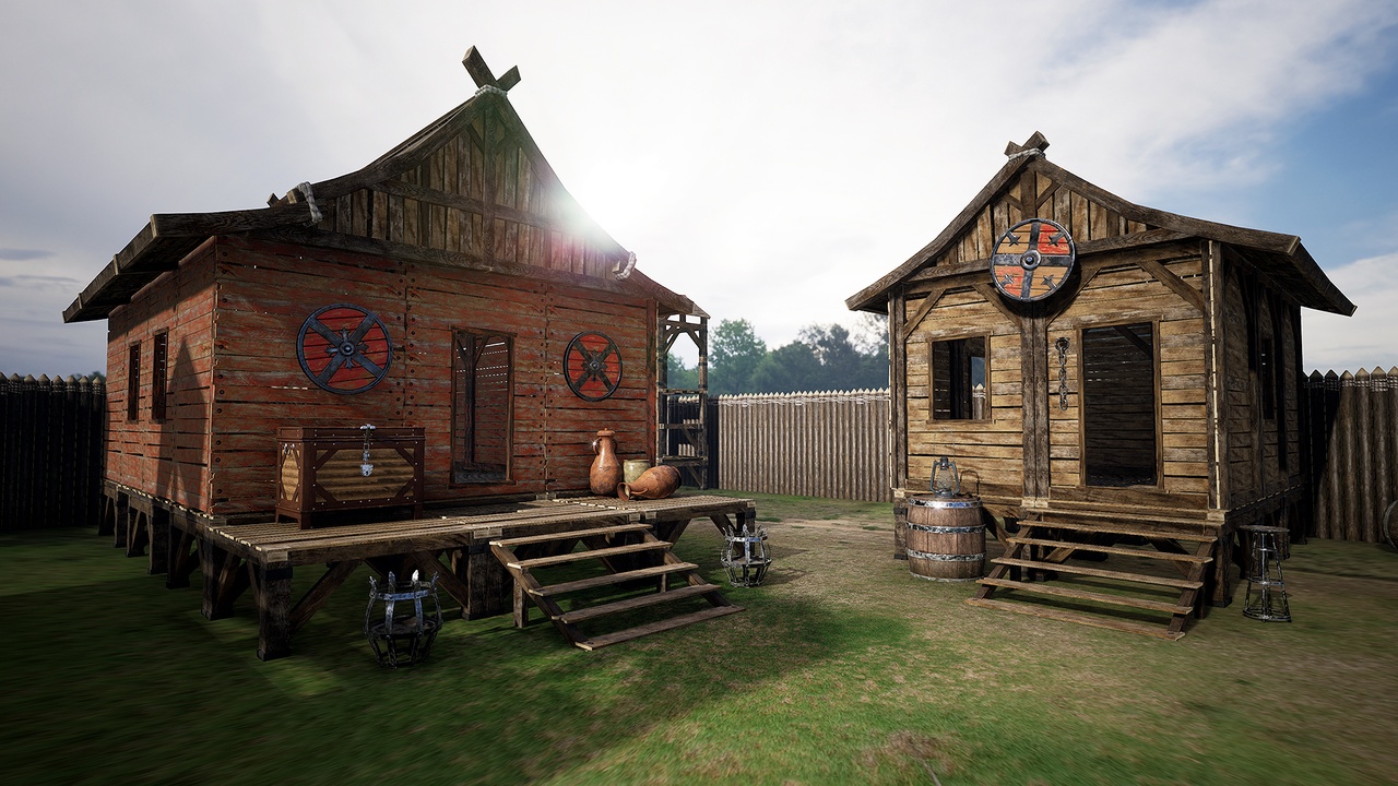 Media 1 for listing Modular Medieval Wooden Structures