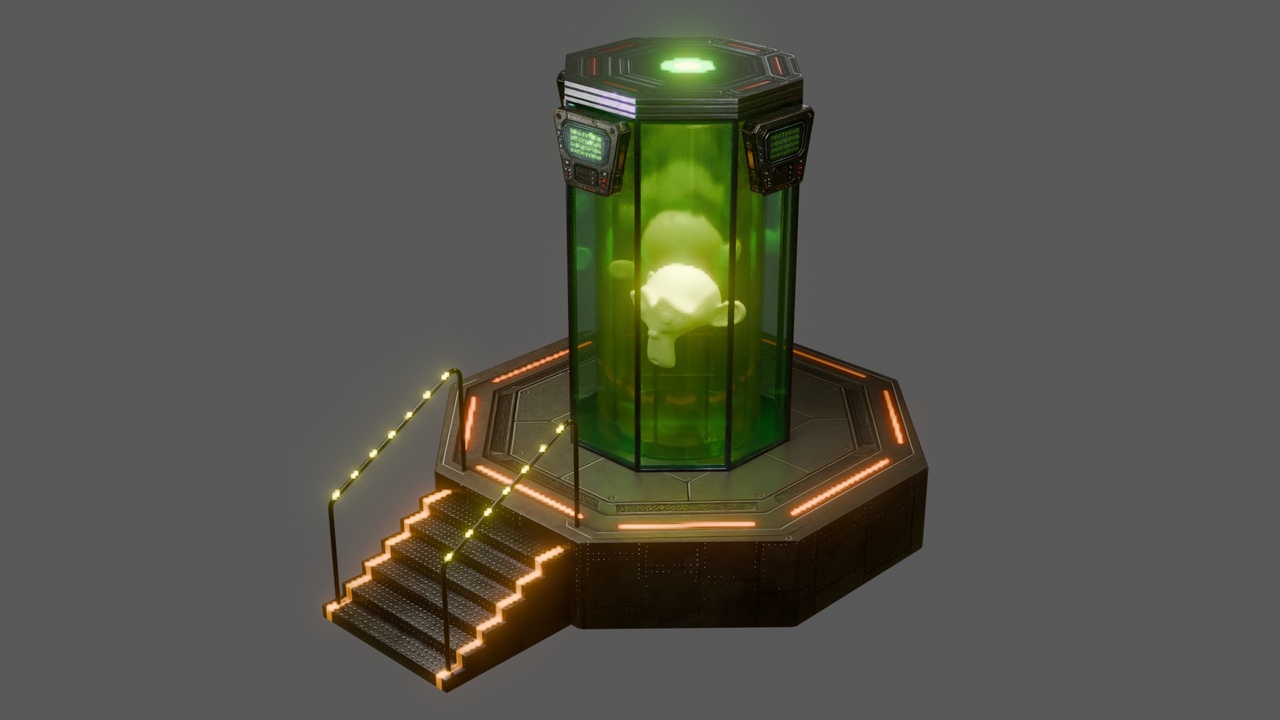 Media 1 for listing Sci-Fi Containment Chamber