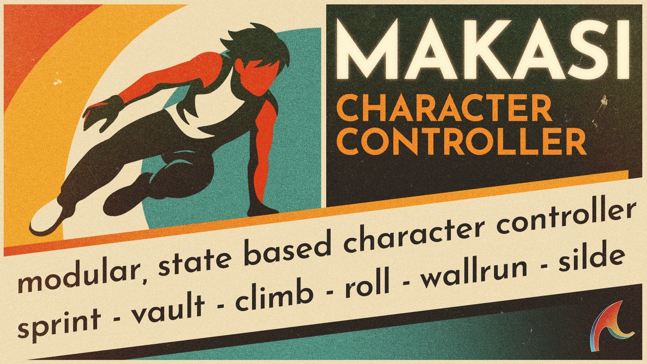 Media 1 for listing Makasi: State Driven Character Movement Controller