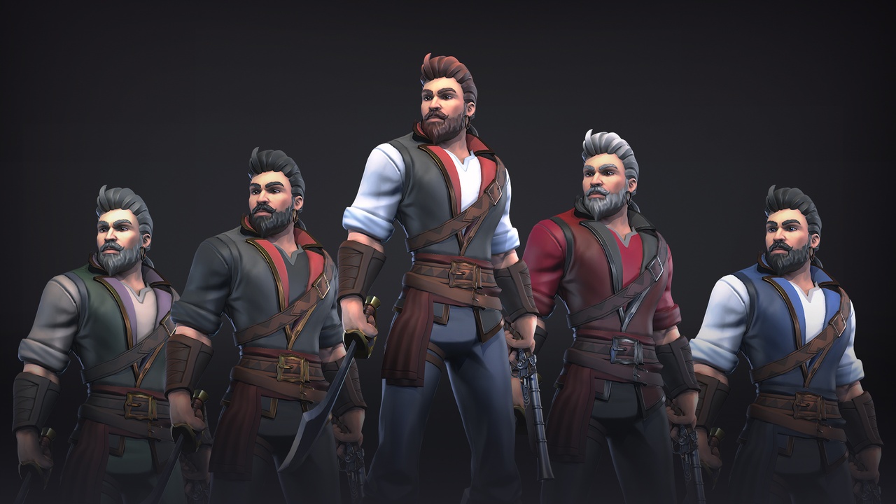 Media 1 for listing Stylized Pirate John