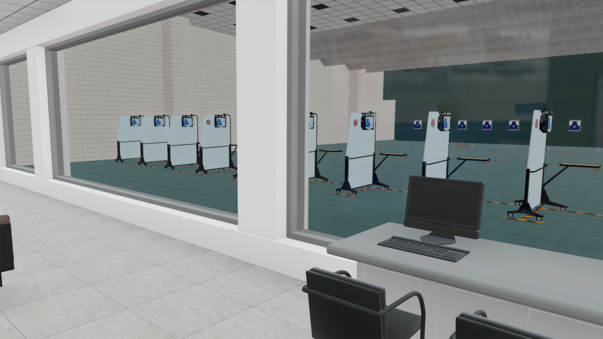 indoor shooting range | Fab