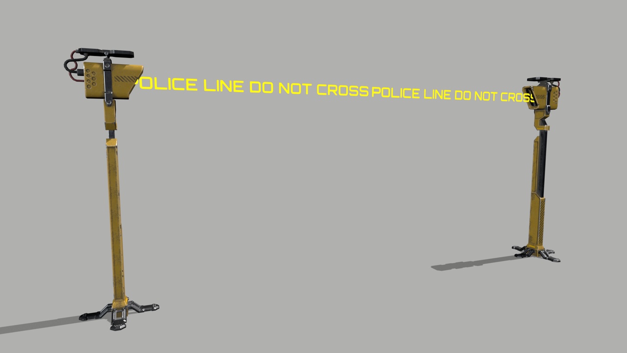 Media 1 for listing Cyberpunk Police Line