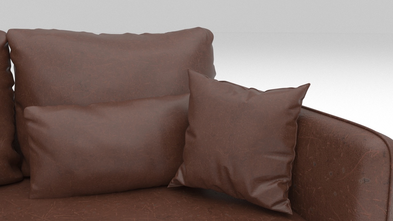Media 1 for listing Realistic Leather Sofa 18