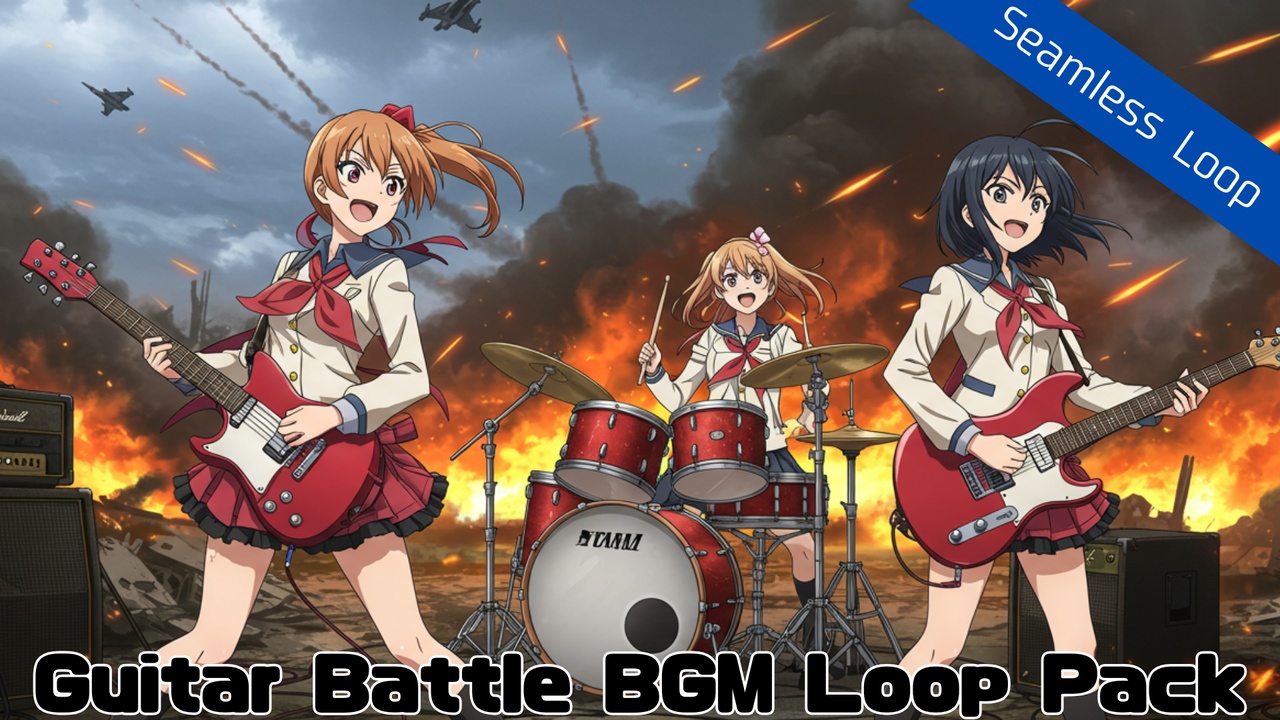 Media 1 for listing Guitar Battle Music Loops Pack