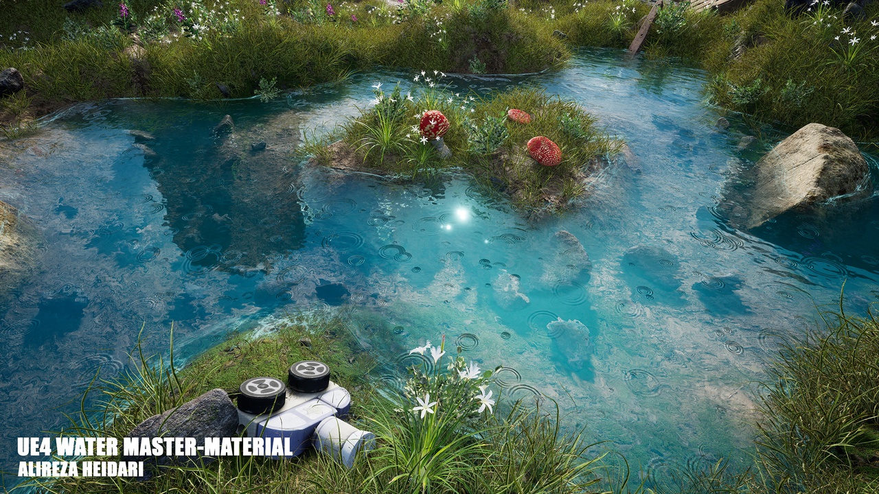 Media 1 for listing Ultimate Water Shader UE4 and 5