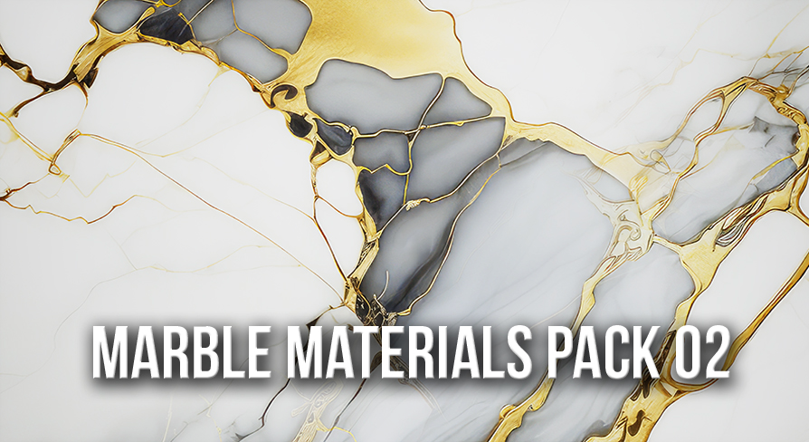 Marble Materials Pack 02 | Fab