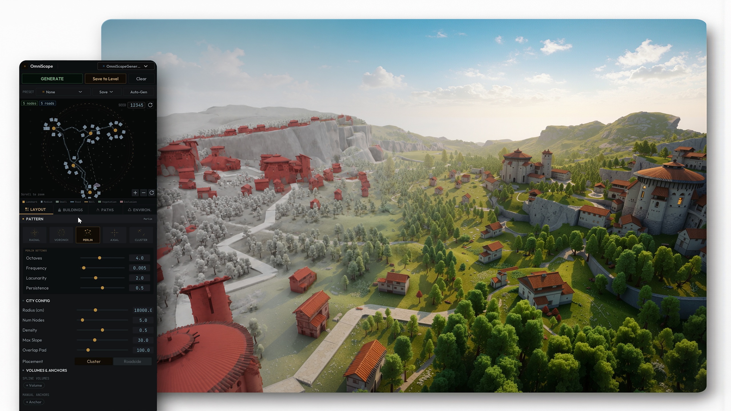 Media 1 for listing Procedural City Generator – OmniScape