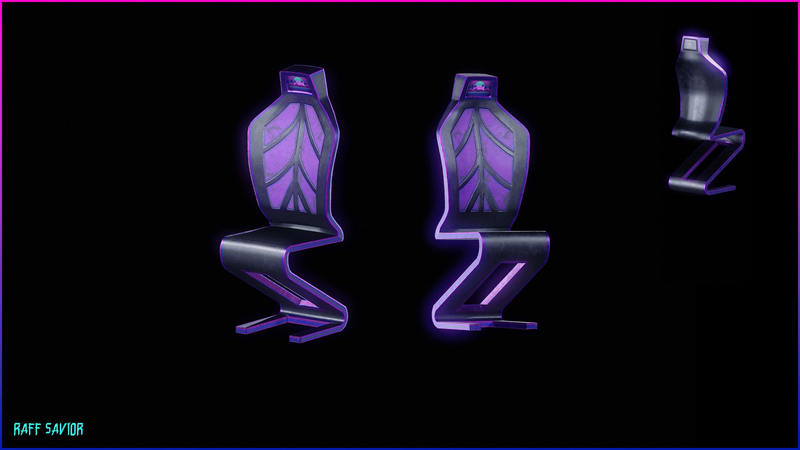 Media 1 for listing Neon Chair