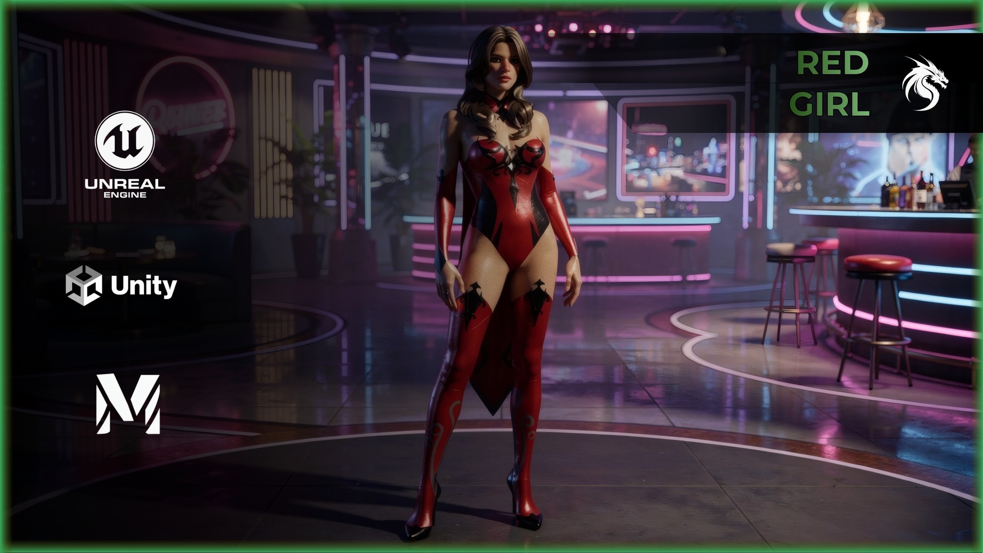 Media 1 for listing Red Girl
