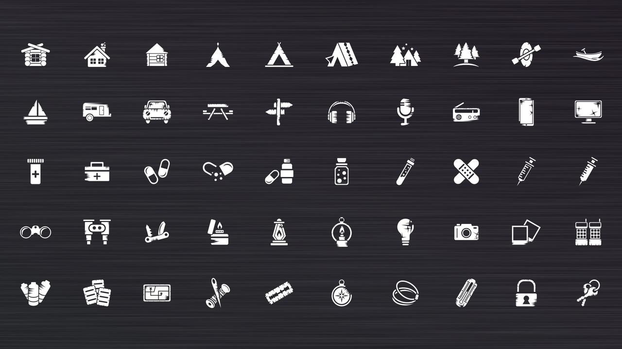 Media 1 for listing Customisable Icon Pack: Survival