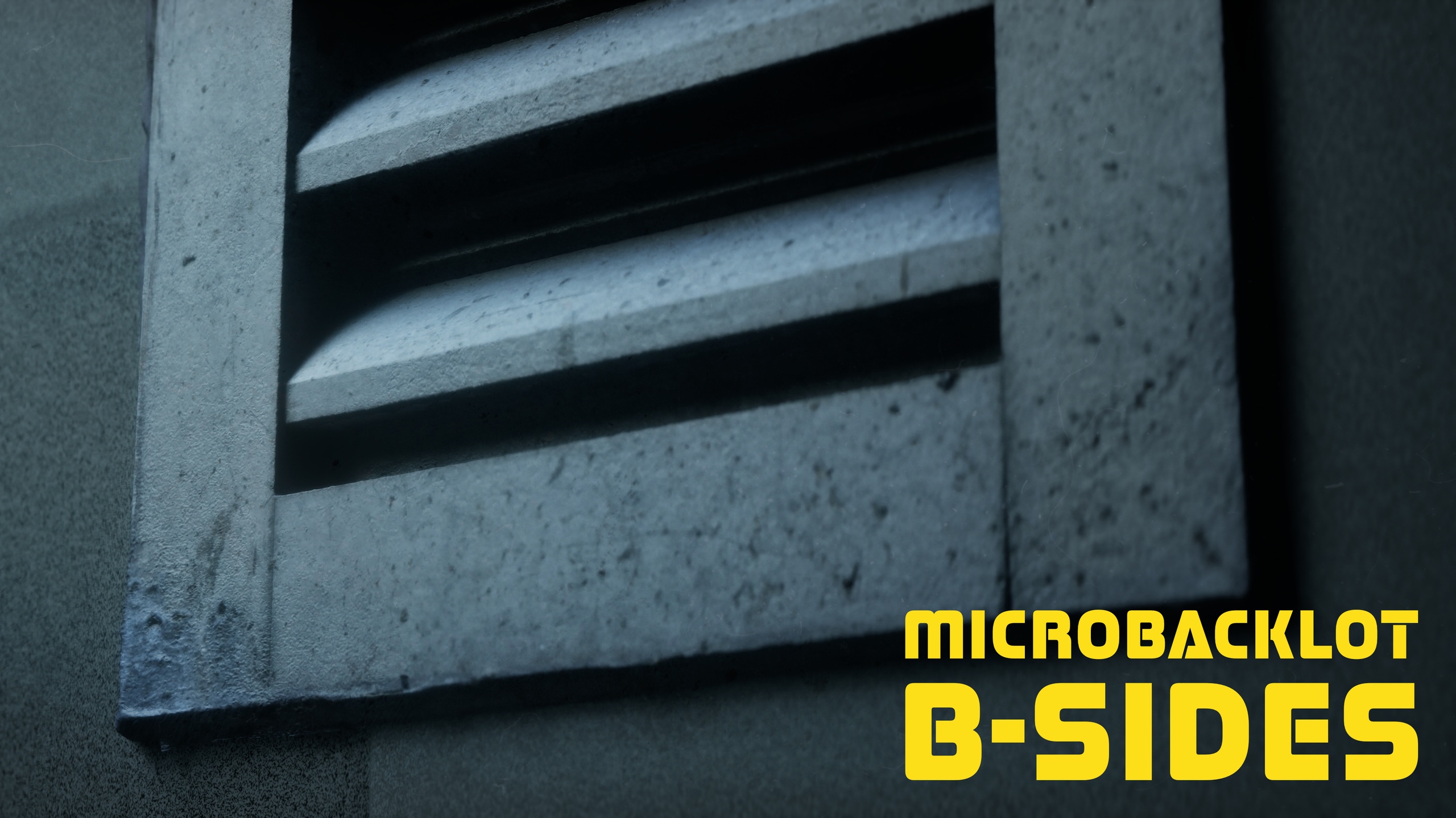 Media 1 for listing MICROBACKLOT | B-SIDES // Grungy Steel Vent w/Caulking