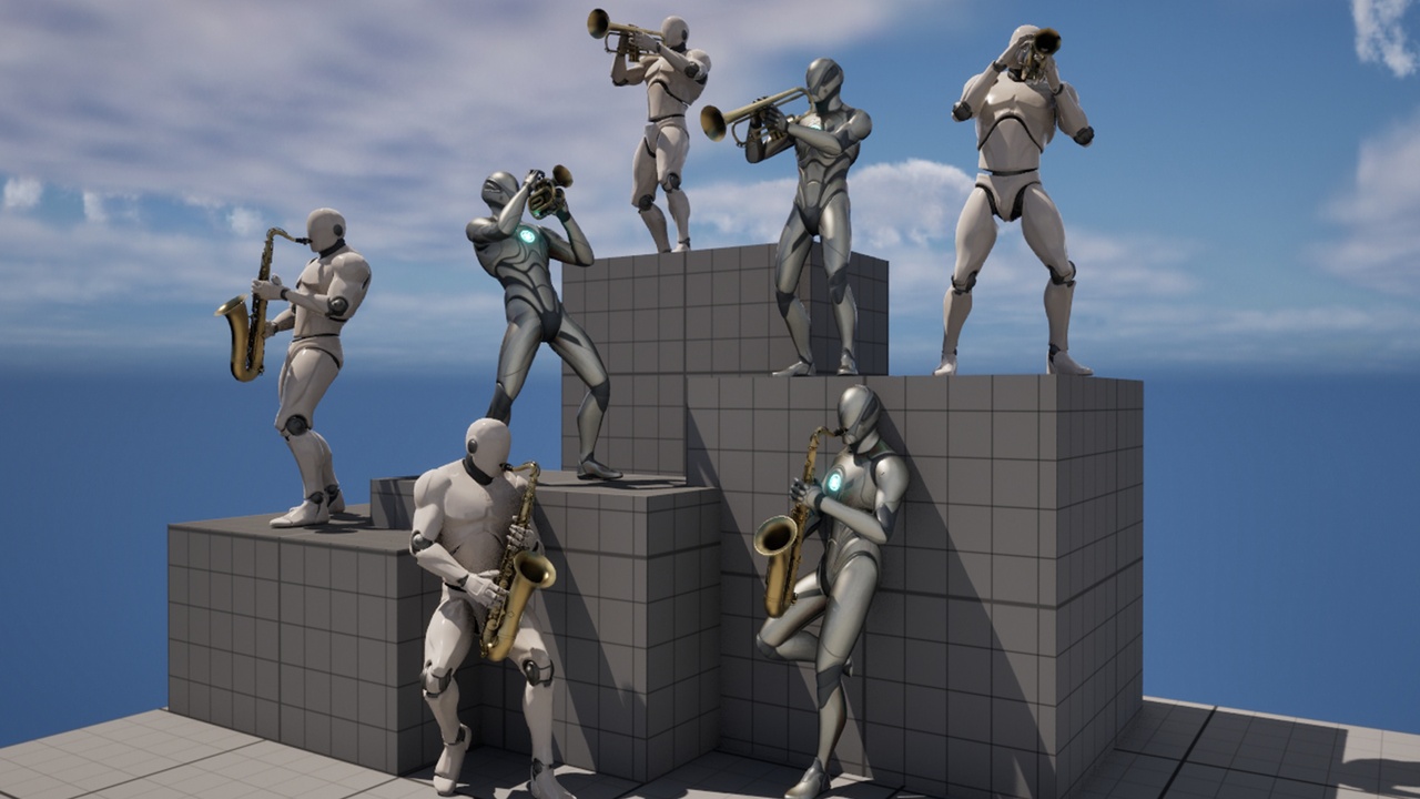 Trumpet & Sax | Animations