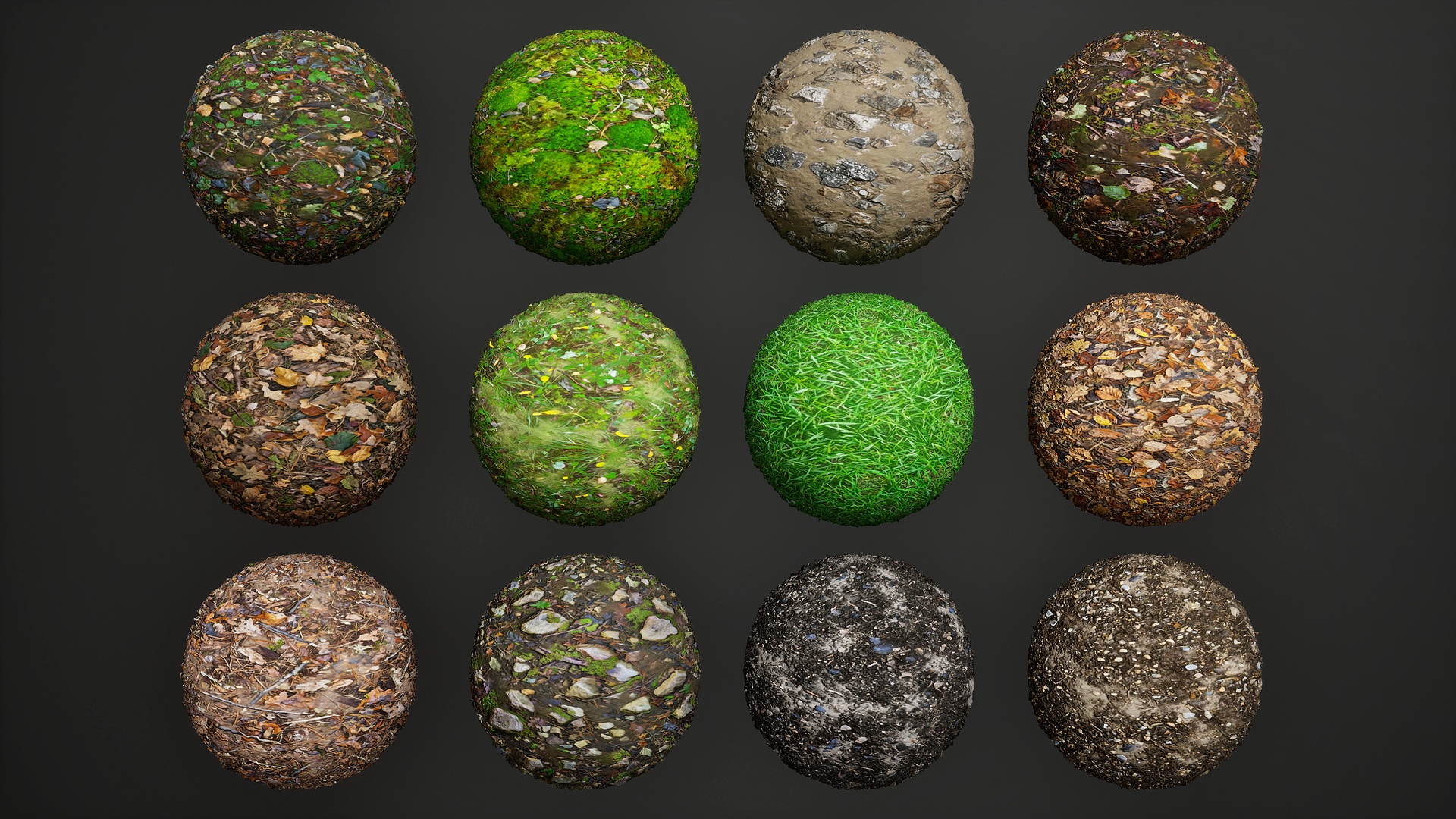 Media 1 for listing Realistic Materials - Forest Ground 1