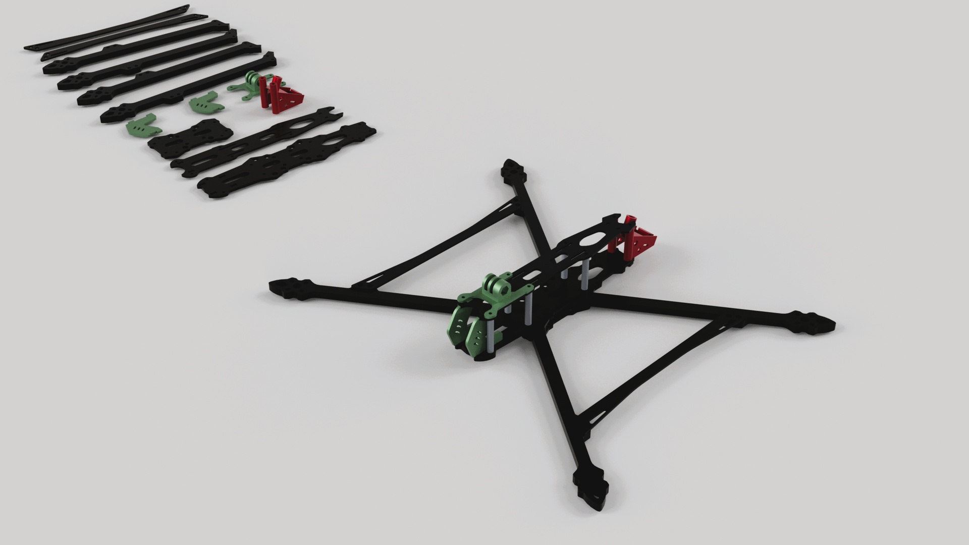 Media 1 for listing FPV Drone Frame Kit (10-Inch)