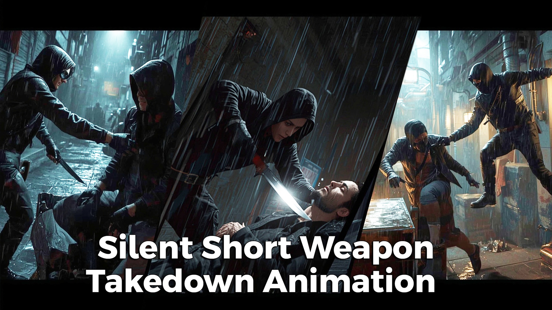 Media 1 for listing Silent Short Weapon Takedown Animation Pack
