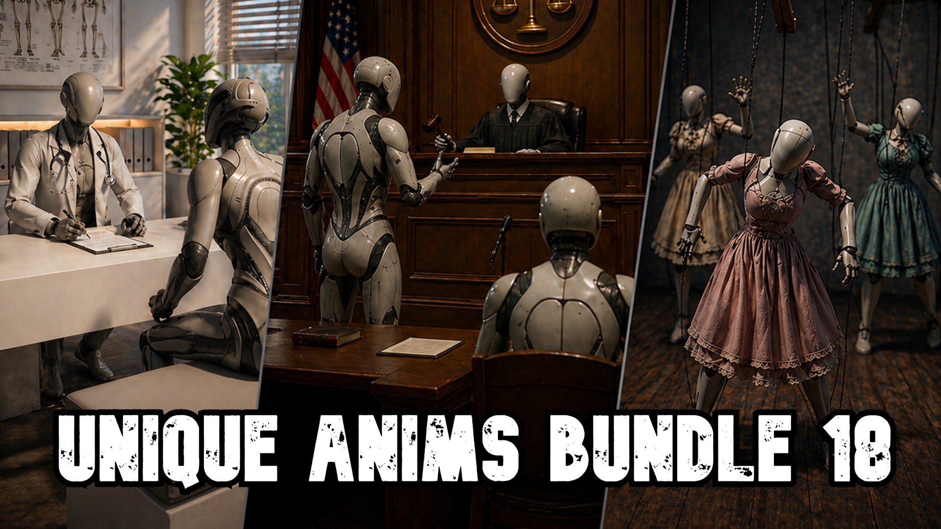 Unique Anims Bundle 18 | Fab