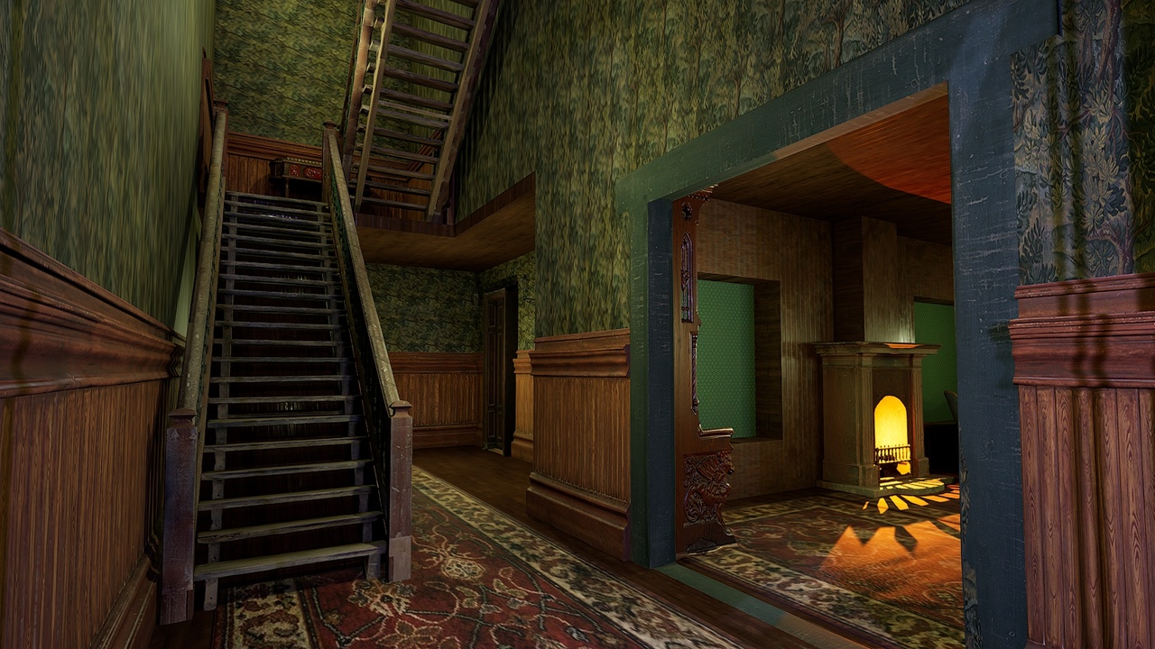 Victorian Mega House Interior 3 Rooms | Fab