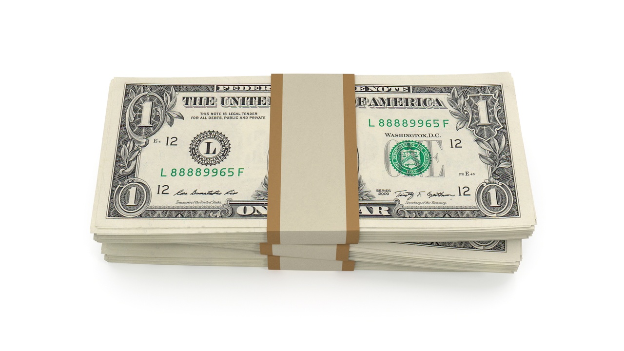 Media 1 for listing Packs of 1 Dollar Bills
