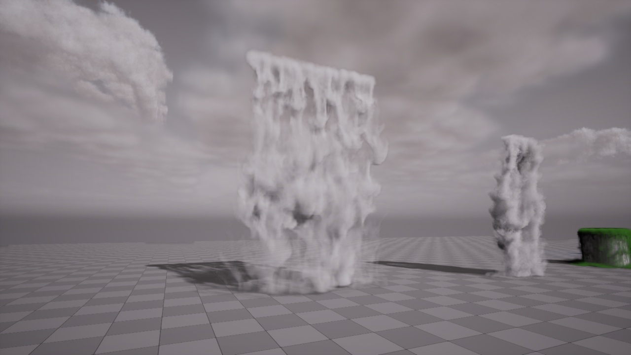 Smoke Falling Niagara Fluids 제품 등록을 위한 미디어 1개