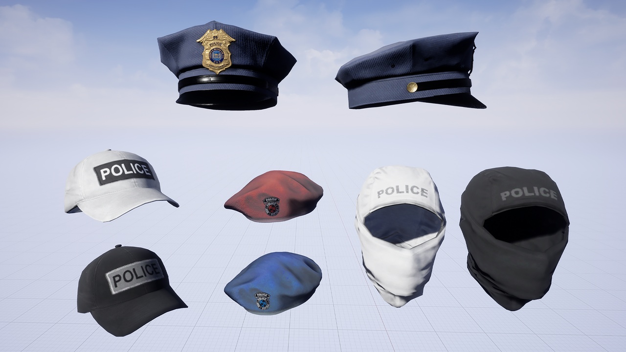 Media 1 for listing Police Clothing Pack