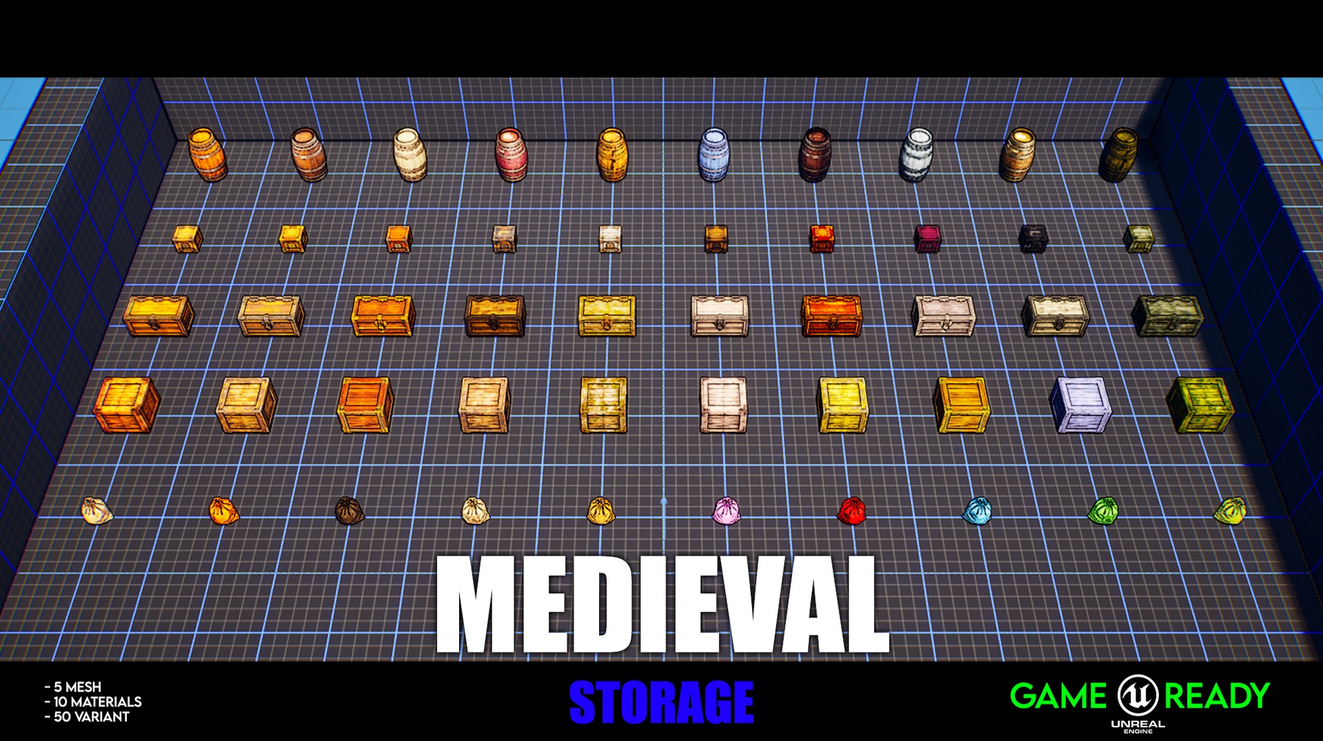 Media 1 for listing Item - Medieval Storage