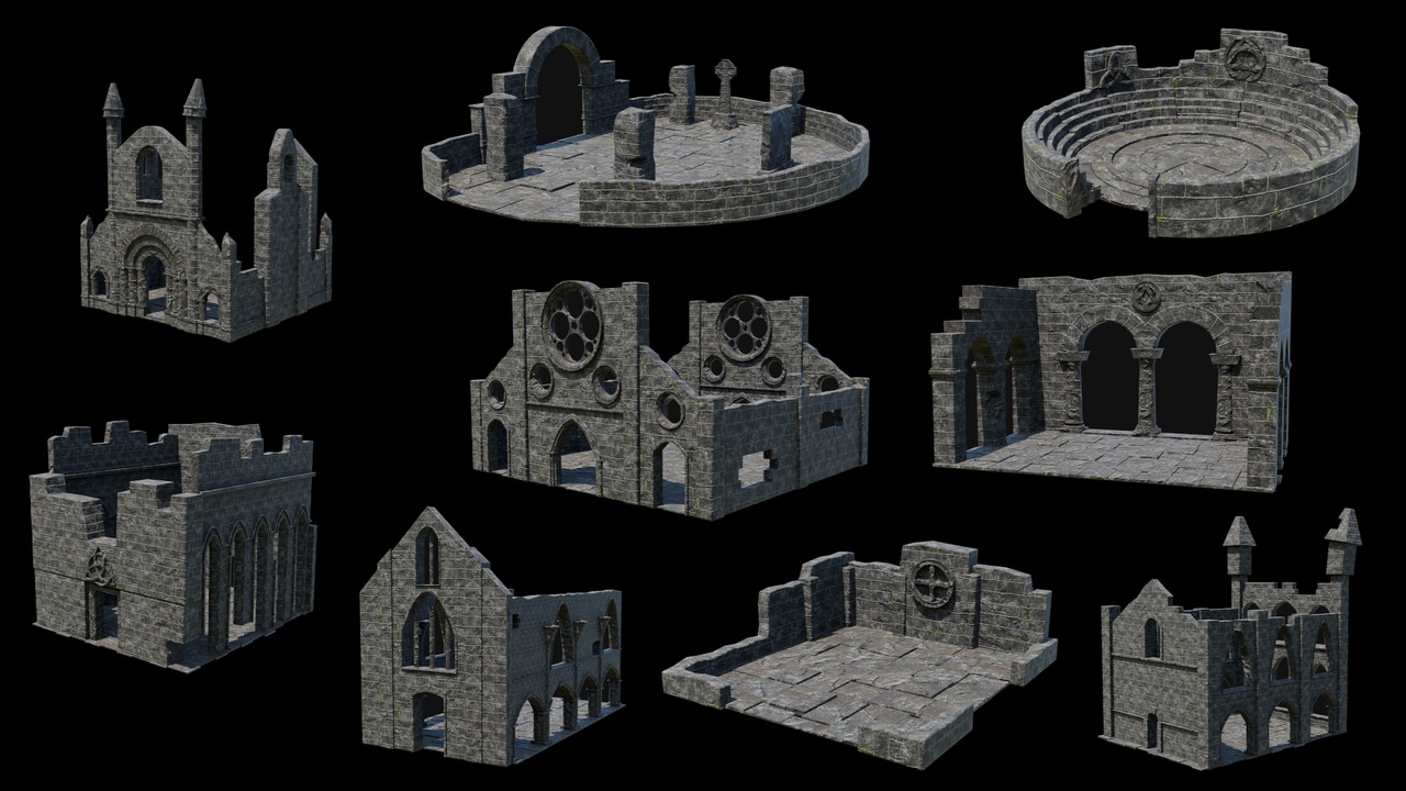 Media 1 for listing Gothic Ruins