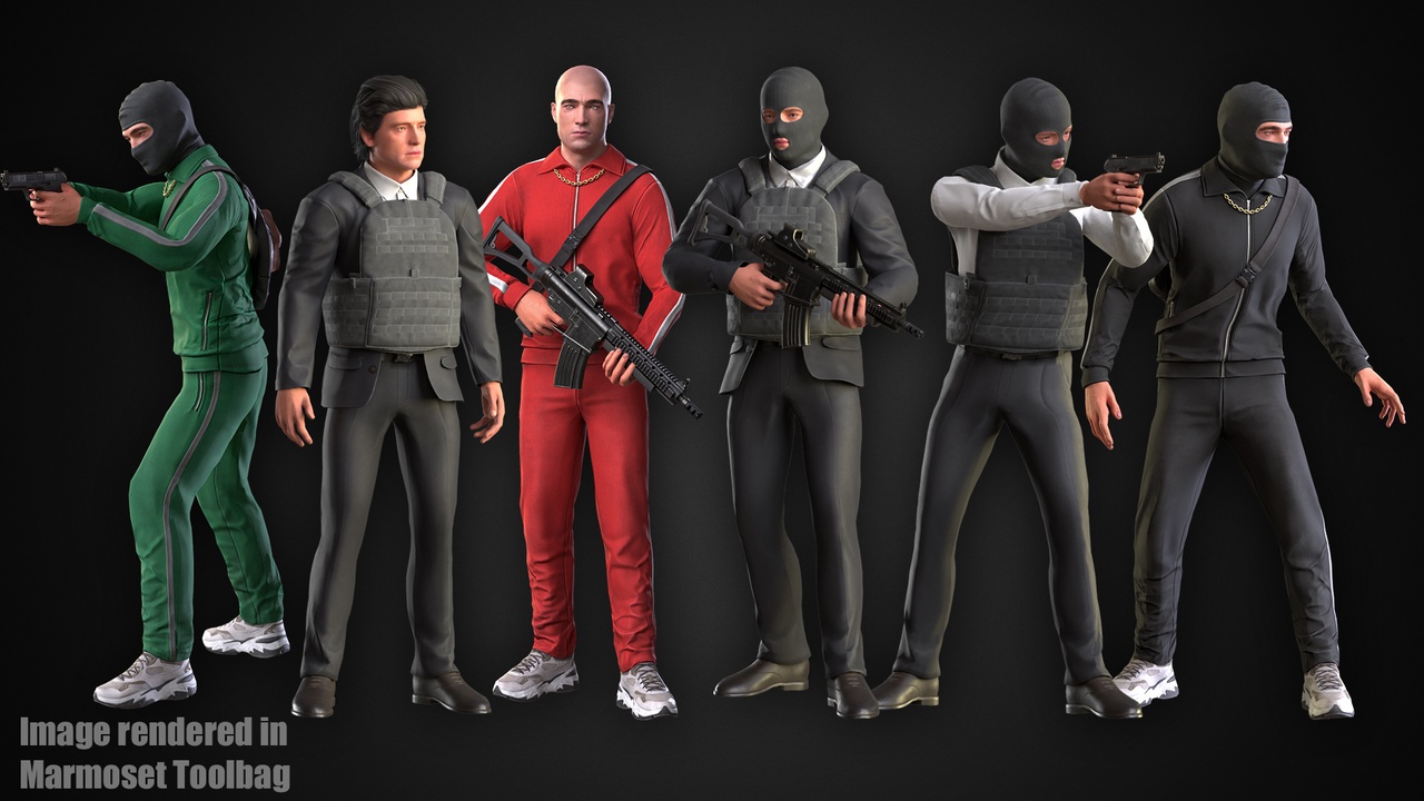 Bandit Gang 제품 등록을 위한 미디어 1개