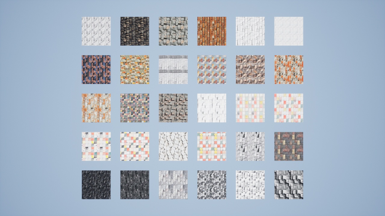 Media 1 for listing BrickWallMaterialPack 01